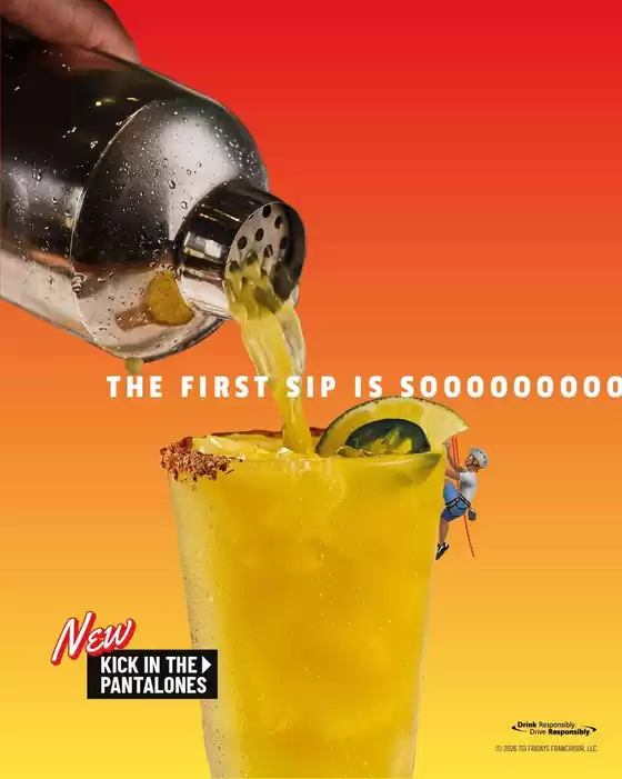 TGI Fridays-katalog | Våre beste tilbud for deg | 2026-10-04T00:00:00.000Z - 2026-10-18T00:00:00.000Z