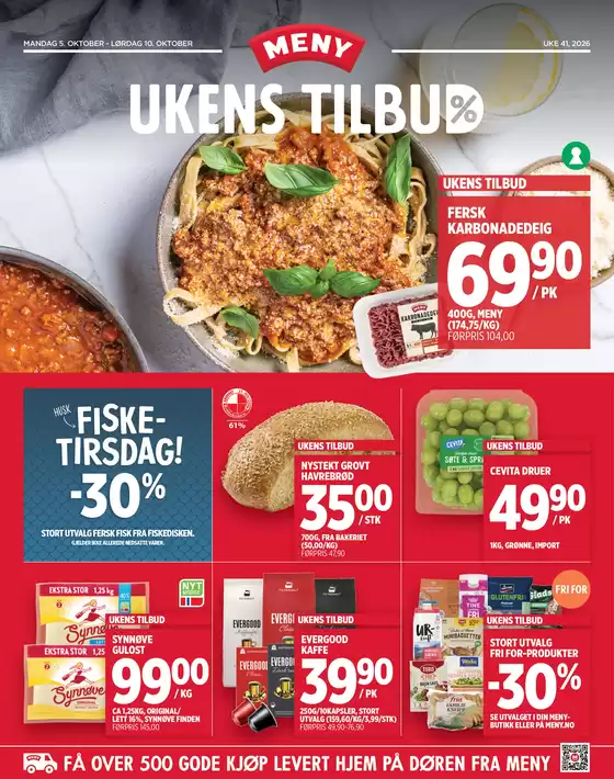 Meny-katalog | Meny Kundeavis | 2026-10-05T00:00:00.000Z - 2026-10-10T00:00:00.000Z