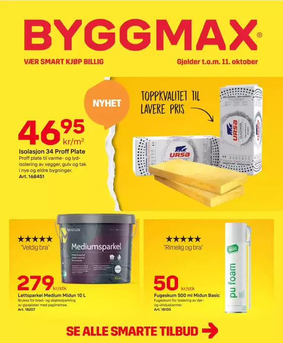 Byggmax-katalog | Byggmax Kundeavis | 2026-09-30T00:00:00.000Z - 2026-10-06T00:00:00.000Z