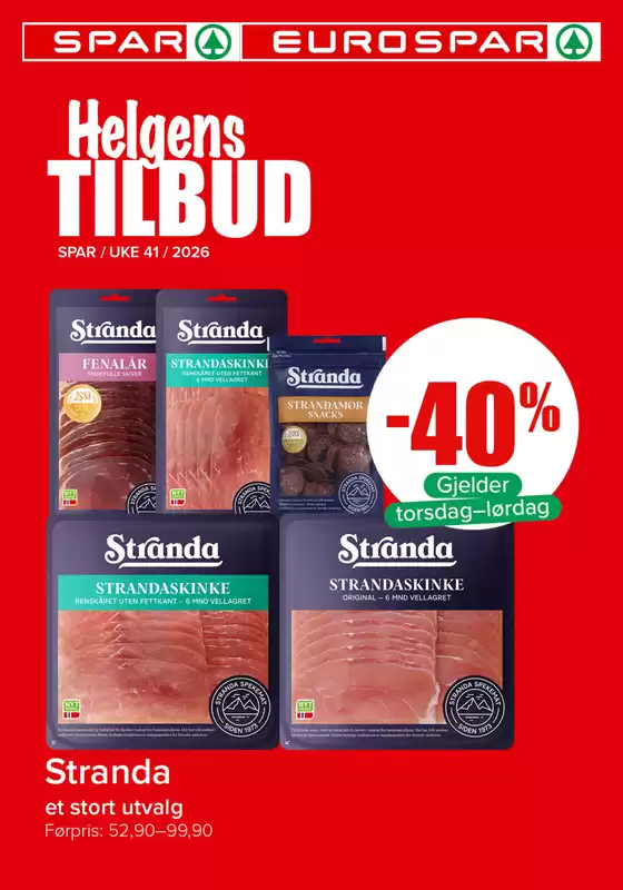 Eurospar-katalog i Aukra | Eksklusive tilbud og kupp | 2026-10-09T00:00:00.000Z - 2026-10-11T00:00:00.000Z