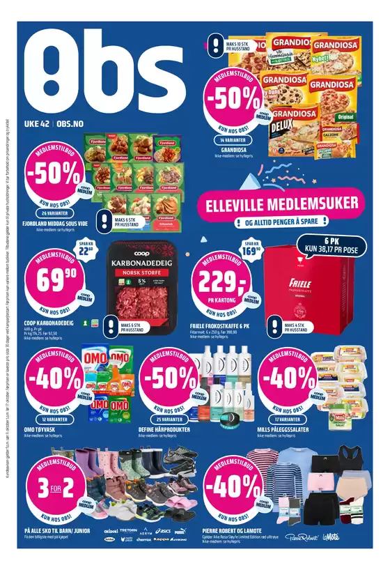 Obs-katalog | Topptilbud for smarte sparere | 2026-10-12T00:00:00.000Z - 2026-10-18T00:00:00.000Z