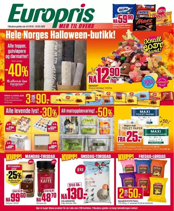 Europris-katalog | Europris DM 43-26 MYBRING | 2026-10-19T00:00:00.000Z - 2026-10-24T00:00:00.000Z