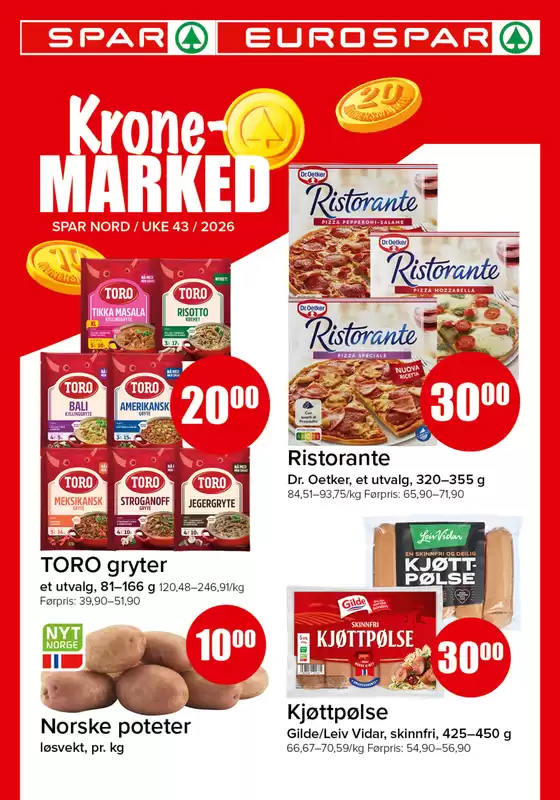 Spar-katalog i Hundvåg | Oppdag attraktive tilbud | 2026-10-20T00:00:00.000Z - 2026-10-26T00:00:00.000Z