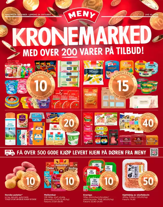 Meny-katalog i Hundvåg | Meny Kundeavis | 2026-10-19T00:00:00.000Z - 2026-10-24T00:00:00.000Z