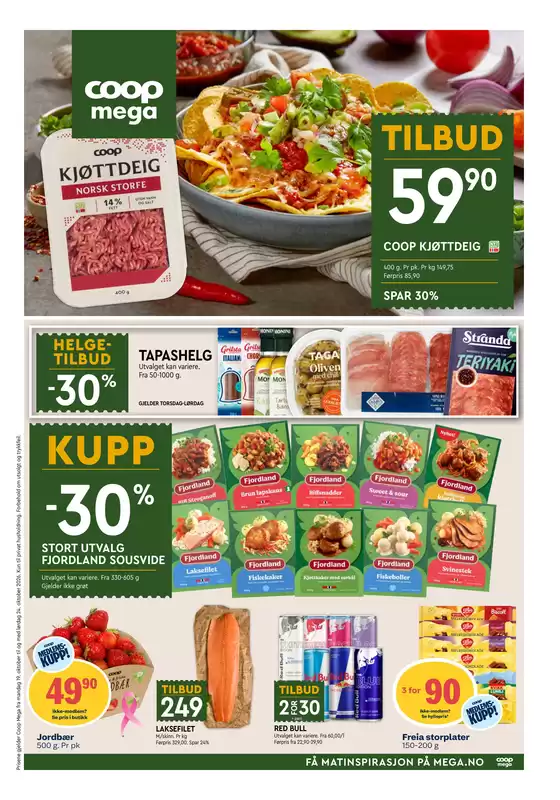 Coop Mega-katalog i Hundvåg | Eksklusive tilbud og kupp | 2026-10-19T00:00:00.000Z - 2026-10-25T00:00:00.000Z