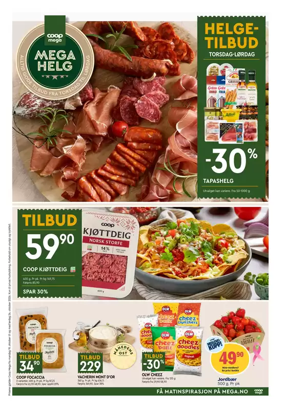 Coop Mega-katalog | Stort utvalg av tilbud | 2026-10-19T00:00:00.000Z - 2026-10-25T00:00:00.000Z