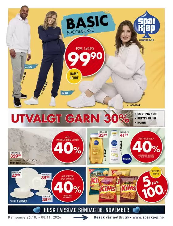 Sparkjøp-katalog | Våre beste tilbud for deg | 2026-10-26T00:00:00.000Z - 2026-11-08T00:00:00.000Z
