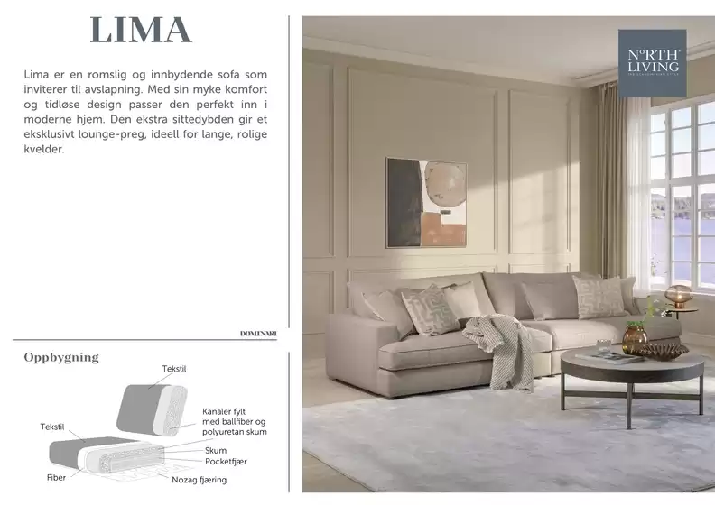Møbelringen-katalog | North living lima modulsofa | 2026-10-28T00:00:00.000Z - 2026-11-11T00:00:00.000Z