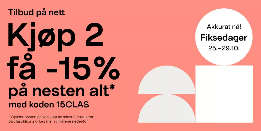 Clas Ohlson-katalog i Nærbø | Clas Ohlson Promo | 2026-10-28T00:00:00.000Z - 2026-10-29T00:00:00.000Z