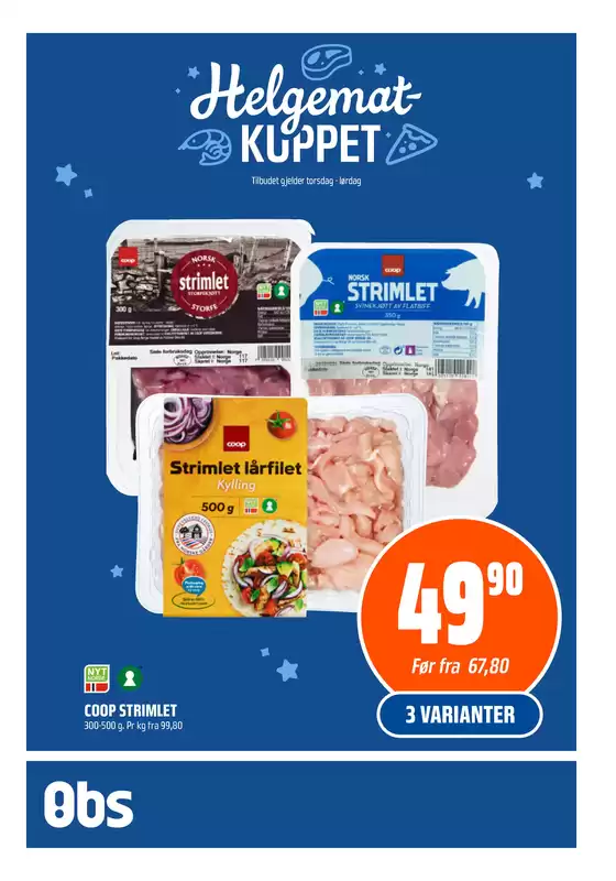 Topptilbud for alle kuppjegere
