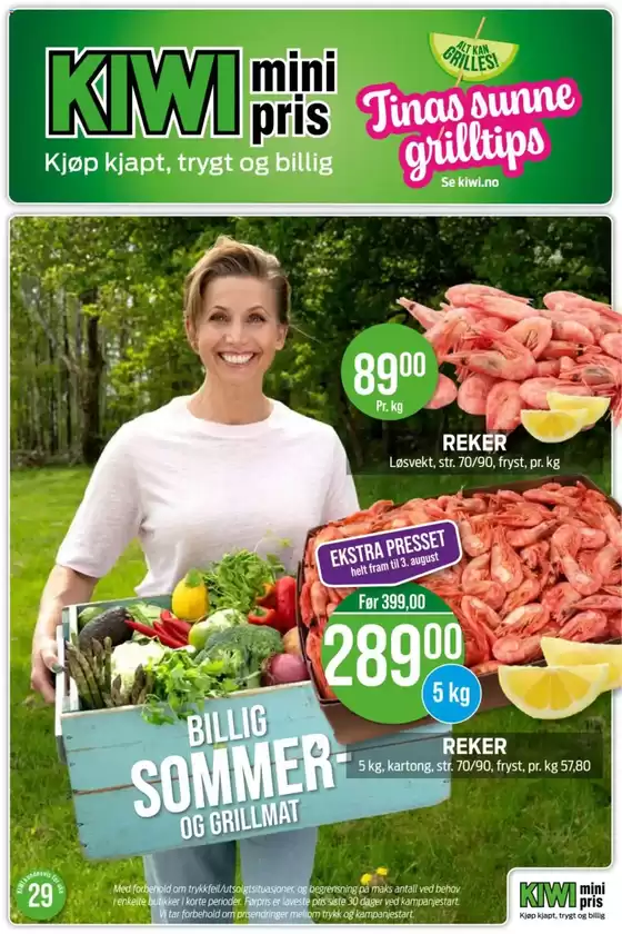 Kiwi-katalog i Lillesand | Kiwi Kundeavis | 2025-07-14T00:00:00.000Z - 2025-07-20T00:00:00.000Z