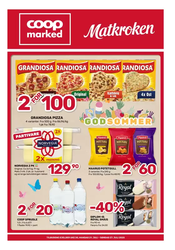 Matkroken-katalog i Trofors | Våre beste tilbud for deg | 2025-07-21T00:00:00.000Z - 2025-08-03T00:00:00.000Z