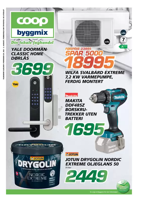 Coop Byggmix Kundeavis