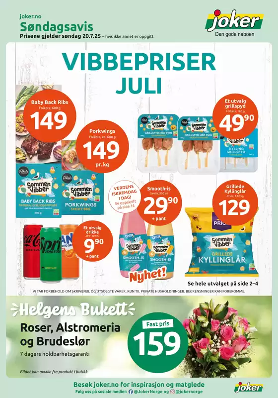Joker-katalog i Gressvik | Joker Kundeavis | 2025-07-20T00:00:00.000Z - 2025-07-20T00:00:00.000Z
