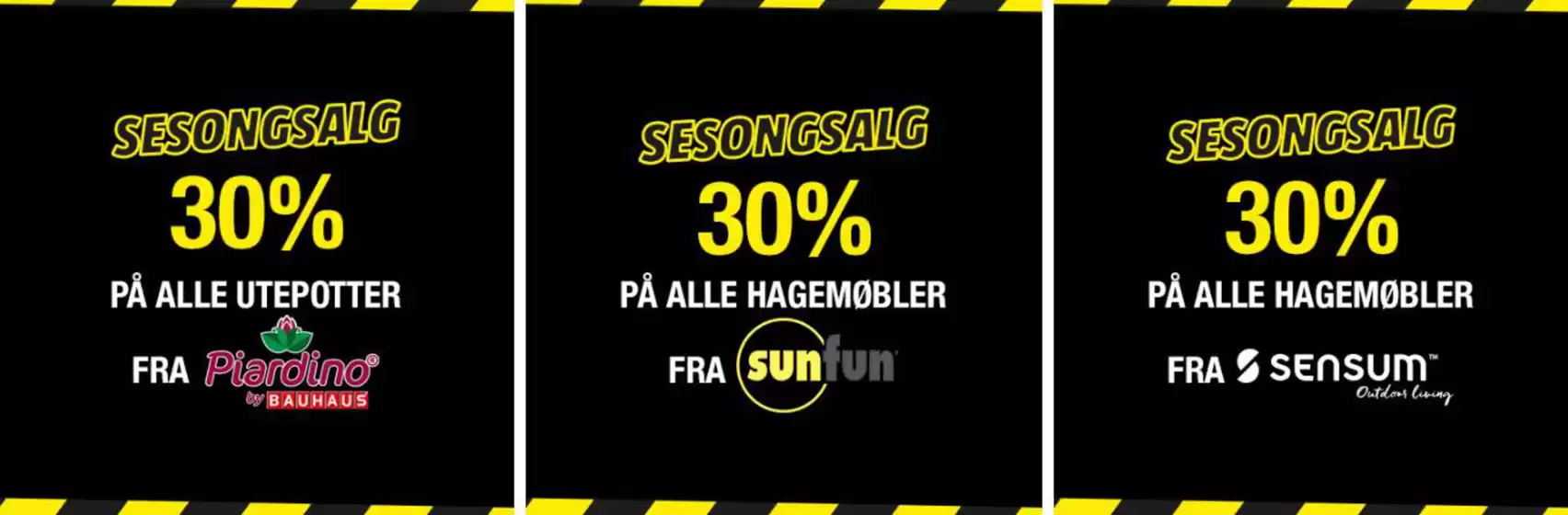 Bauhaus-katalog i Røros | Sesongsalg 30% | 2025-08-05T00:00:00.000Z - 2025-08-19T00:00:00.000Z