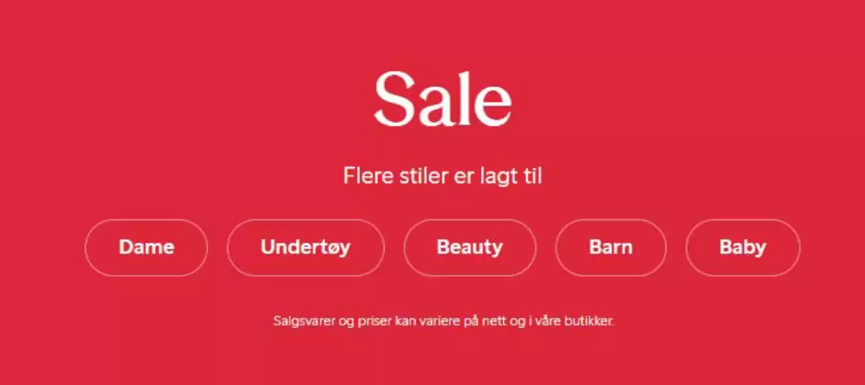 Sale