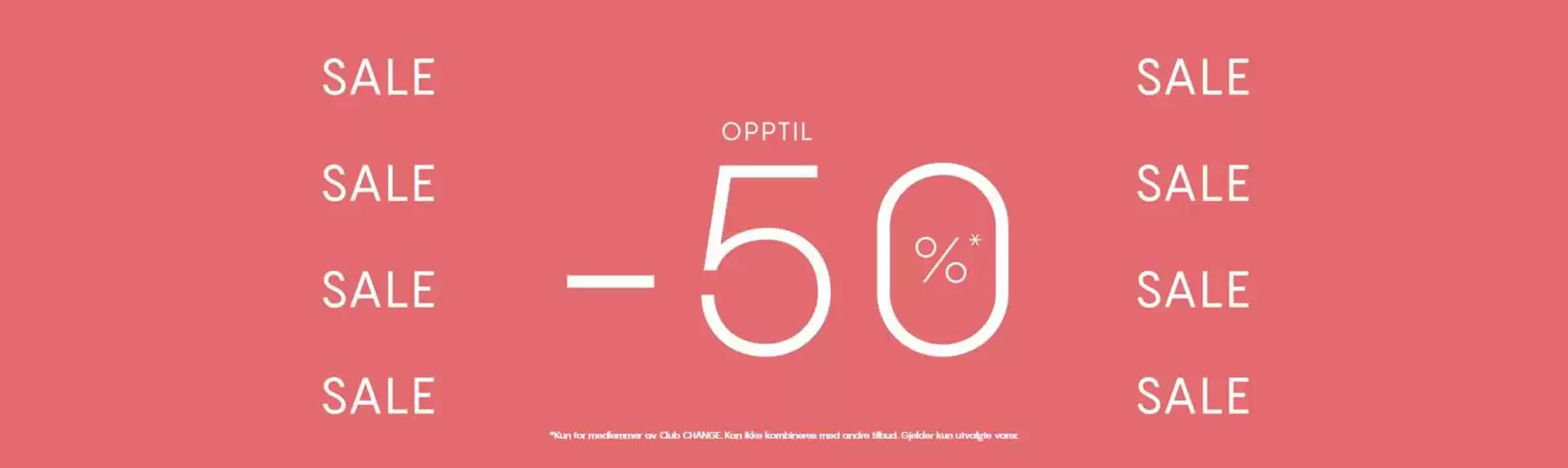 Opptil -50% 