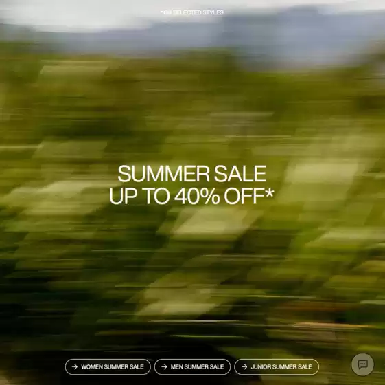 Summer sale Up to 40% off