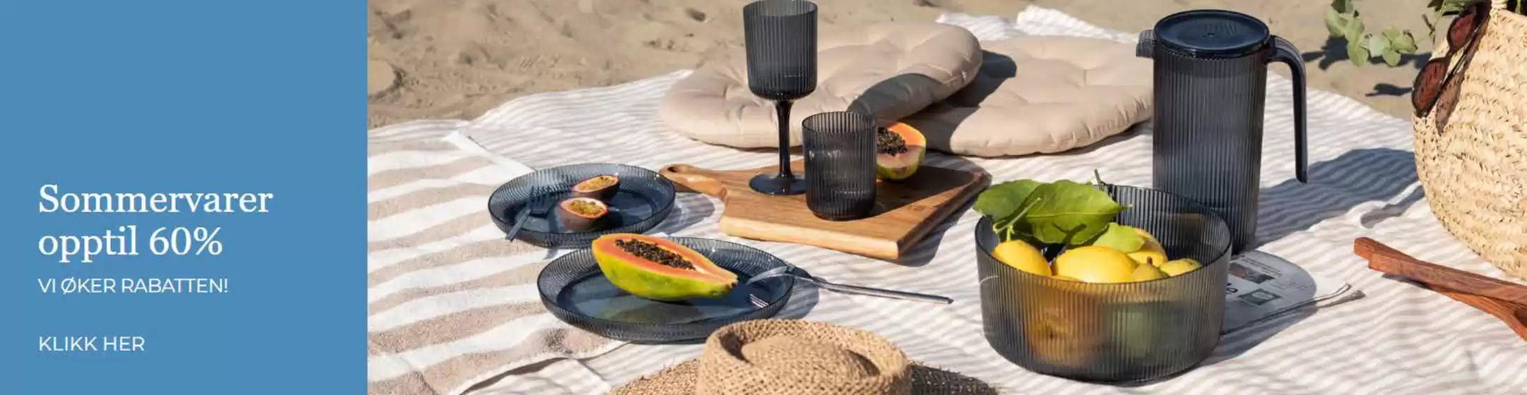 Sommervarer opptil 60%