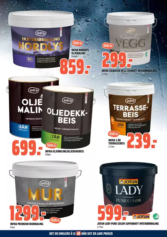 Topptilbud for alle kunder
