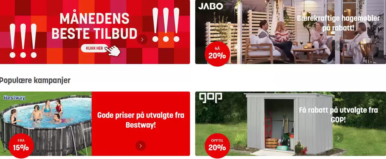 Månedens beste tilbud