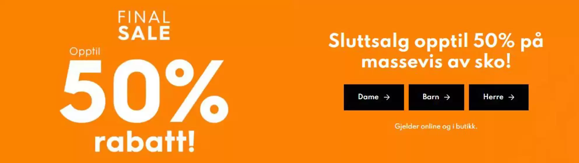50% rabatt