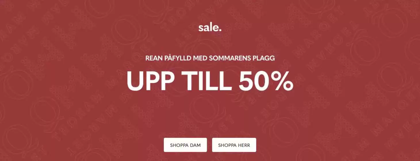 Upp till 50%