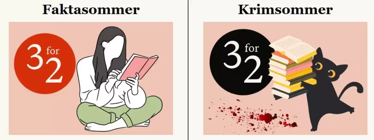 Bokklubben-katalog | 3 for 2 | 2025-07-29T00:00:00.000Z - 2025-08-12T00:00:00.000Z