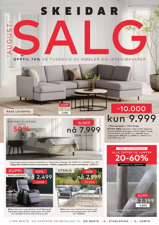 Skeidar-katalog i Ålesund | Skeidar Kundeavis | 2025-07-28T00:00:00.000Z - 2025-09-09T00:00:00.000Z