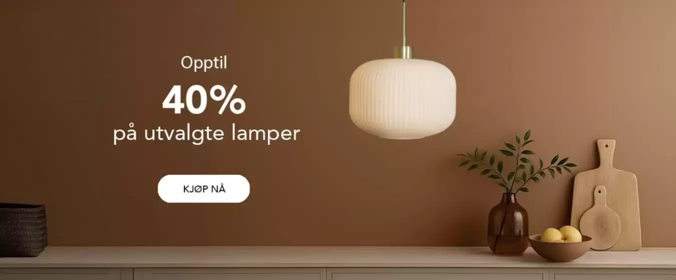 Christiania Belysning-katalog i Mo i Rana | 40%  | 2025-07-31T00:00:00.000Z - 2025-08-14T00:00:00.000Z