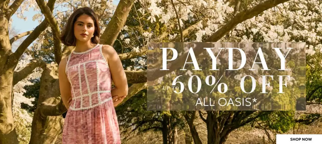 Oasis-katalog i Haugesund | Payday up to -60% | 2025-08-01T00:00:00.000Z - 2025-08-15T00:00:00.000Z