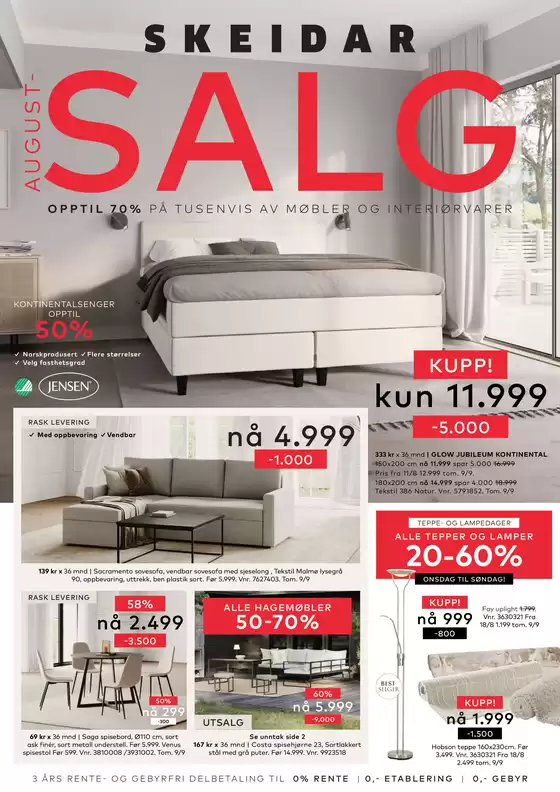 Skeidar-katalog i Lyngdal | Skeidar Kundeavis | 2025-07-28T00:00:00.000Z - 2025-09-09T00:00:00.000Z