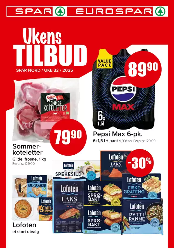Spar-katalog i Røyrvik | Topptilbud for alle kuppjegere | 2025-08-04T00:00:00.000Z - 2025-08-10T00:00:00.000Z