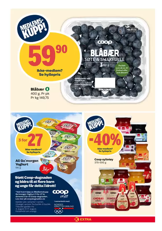Eksklusive tilbud og kupp