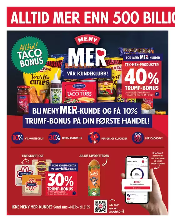 Meny Kundeavis
