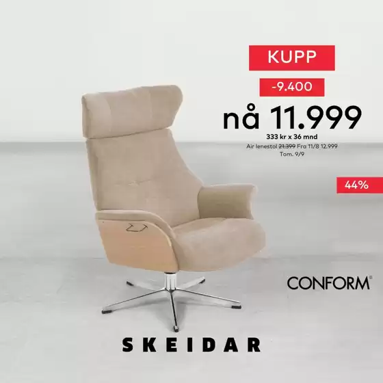 Skeidar-katalog i Røros | Tilbud for kuppjegere | 2025-08-11T00:00:00.000Z - 2025-09-09T00:00:00.000Z