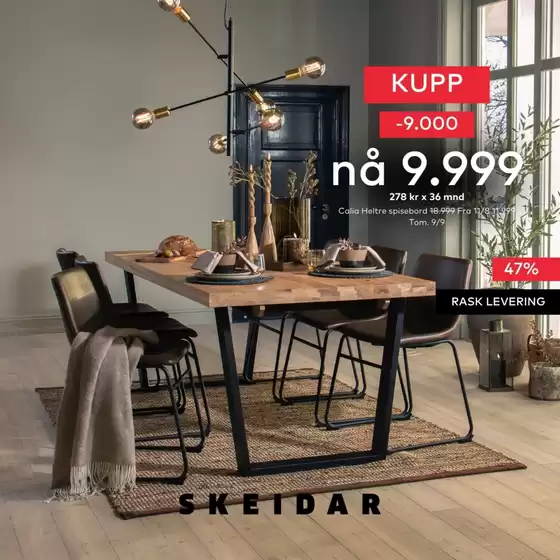 Skeidar-katalog i Lørenskog | Aktuelle tilbud og kampanjer | 2025-08-11T00:00:00.000Z - 2025-09-09T00:00:00.000Z