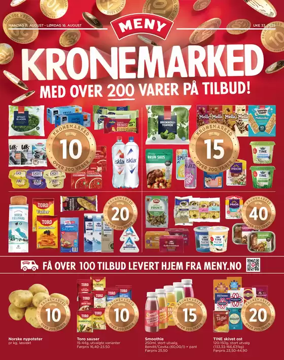 Meny-katalog i Roan | Meny Kundeavis | 2025-08-11T00:00:00.000Z - 2025-08-16T00:00:00.000Z
