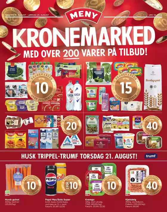 Meny-katalog i Bodø | Meny Kundeavis | 2025-08-18T00:00:00.000Z - 2025-08-23T00:00:00.000Z
