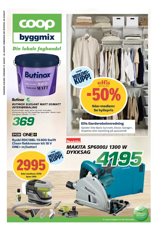 Coop Byggmix Kundeavis