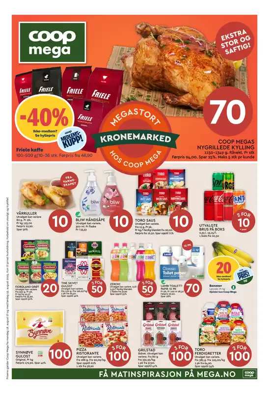 Nye tilbud å oppdage