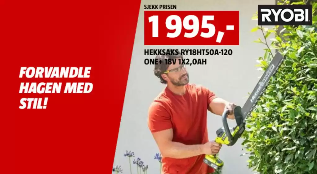 Bauhaus-katalog | Eksklusive kupp | 2025-08-18T00:00:00.000Z - 2025-09-01T00:00:00.000Z