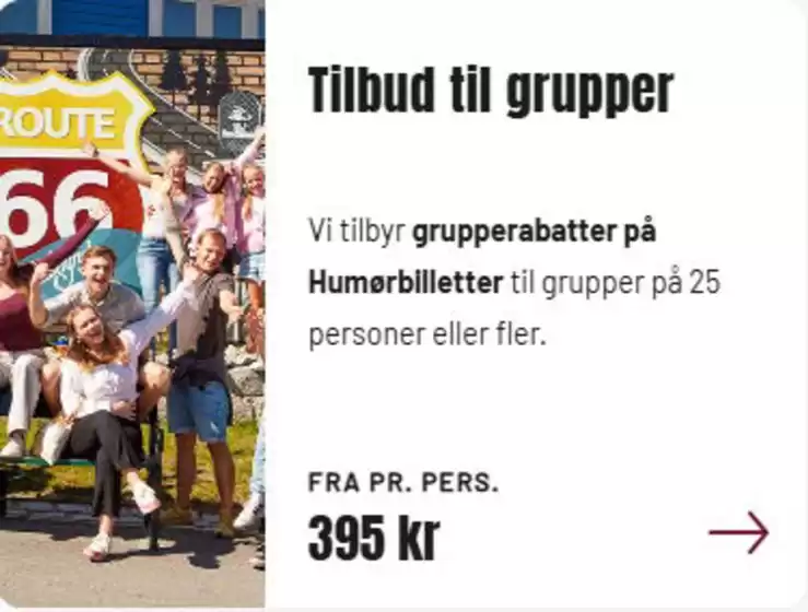 Tusenfryd-katalog i Ulven | Tilbud til grupper | 2025-08-18T00:00:00.000Z - 2025-09-01T00:00:00.000Z