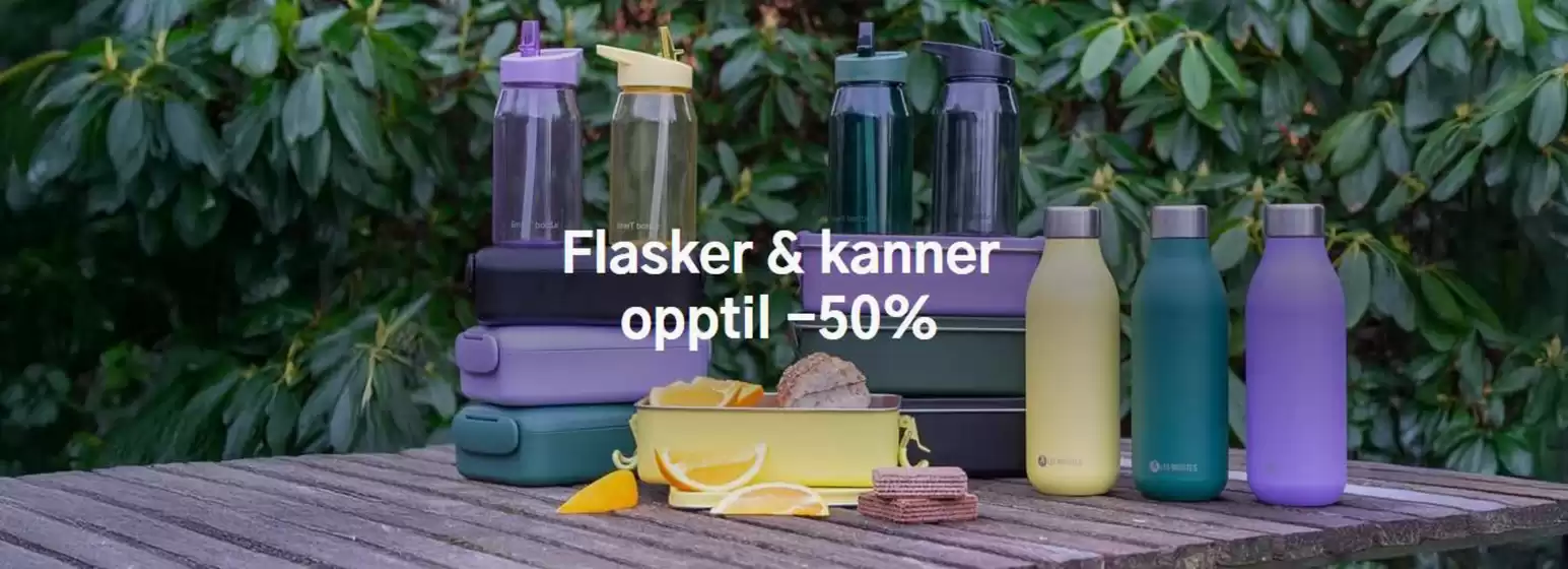 Kitch'n-katalog i Moss | Flasker & kanner opptil -50% | 2025-08-18T00:00:00.000Z - 2025-09-01T00:00:00.000Z