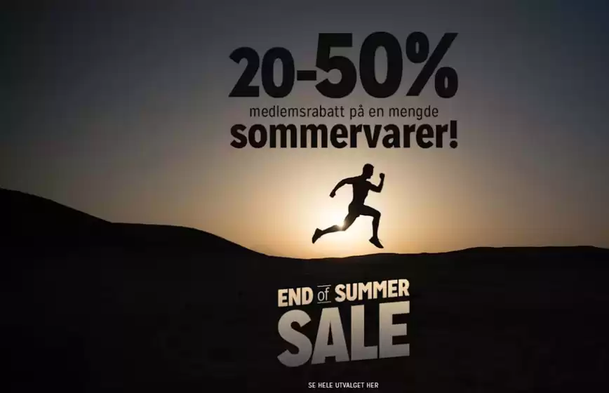 Anton Sport-katalog i Tønsberg | End of summer sale | 2025-08-18T00:00:00.000Z - 2025-09-01T00:00:00.000Z