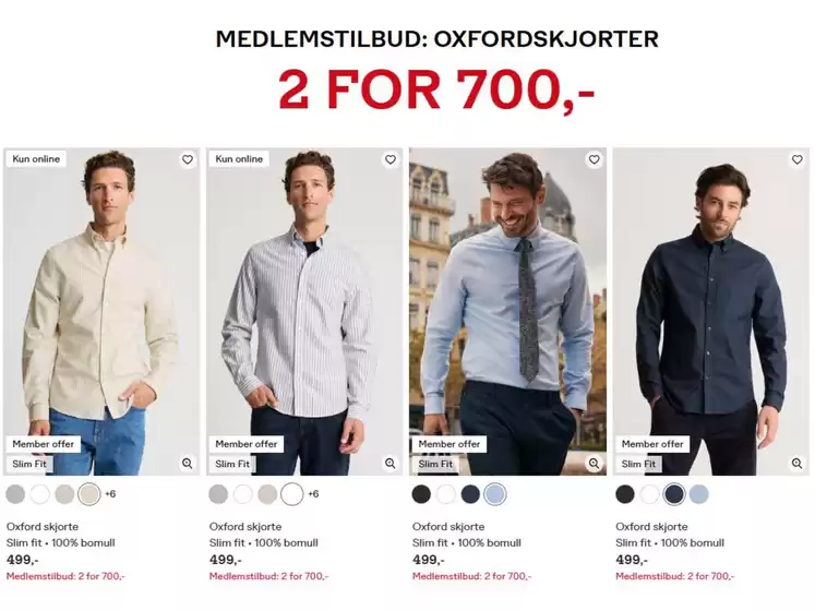 Dressmann-katalog i Tønsberg | 2 for 700,- | 2025-08-19T00:00:00.000Z - 2025-08-31T00:00:00.000Z