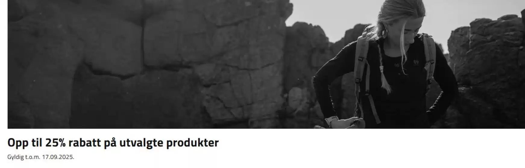 Outnorth-katalog i Drammen | Opp til 25% rabatt på utvalgte produkter | 2025-08-20T00:00:00.000Z - 2025-09-17T00:00:00.000Z