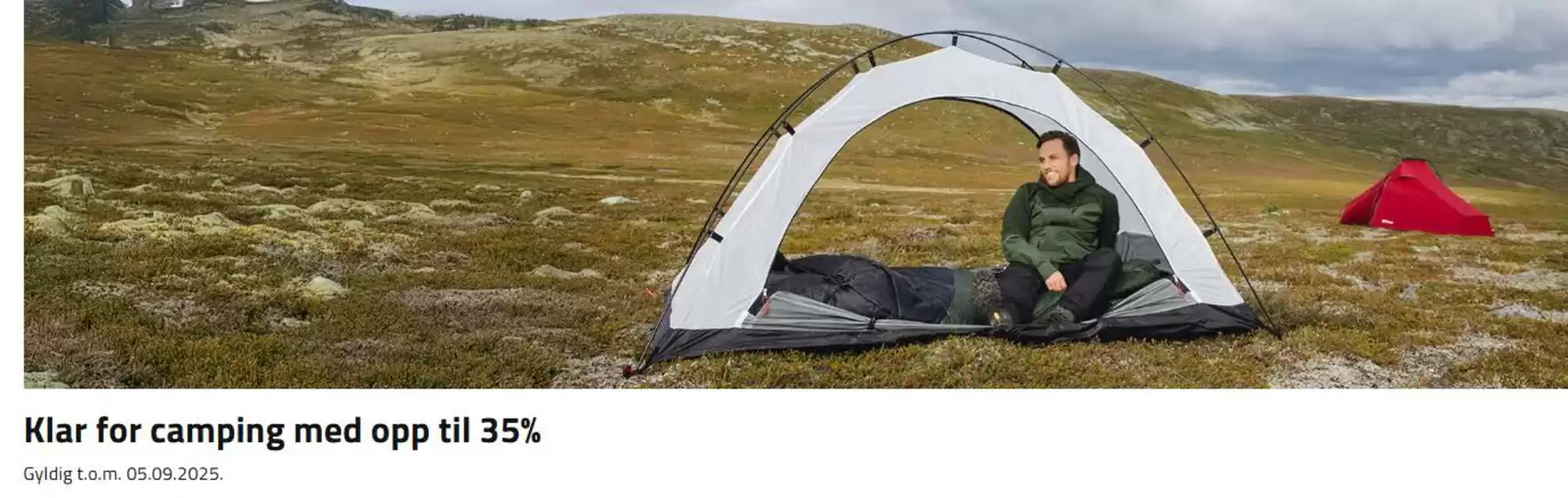 Outnorth-katalog i Drammen | Klar for camping med opp til 35% | 2025-08-20T00:00:00.000Z - 2025-09-05T00:00:00.000Z