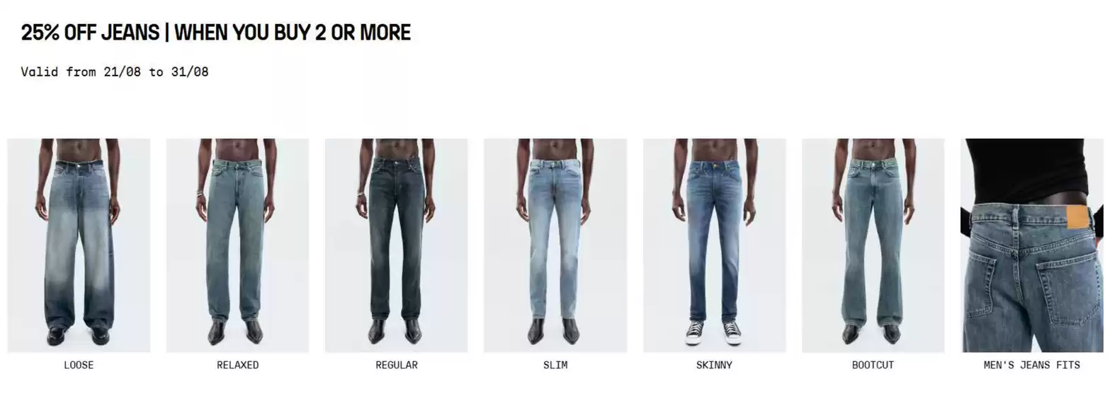 Weekday-katalog i Lillestrøm | 25% off jeans | when you buy 2 or more | 2025-08-21T00:00:00.000Z - 2025-09-04T00:00:00.000Z