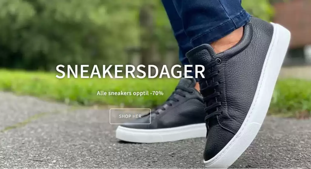 Sapatos-katalog i Lillestrøm | Sneakersdager | 2025-08-21T00:00:00.000Z - 2025-08-31T00:00:00.000Z